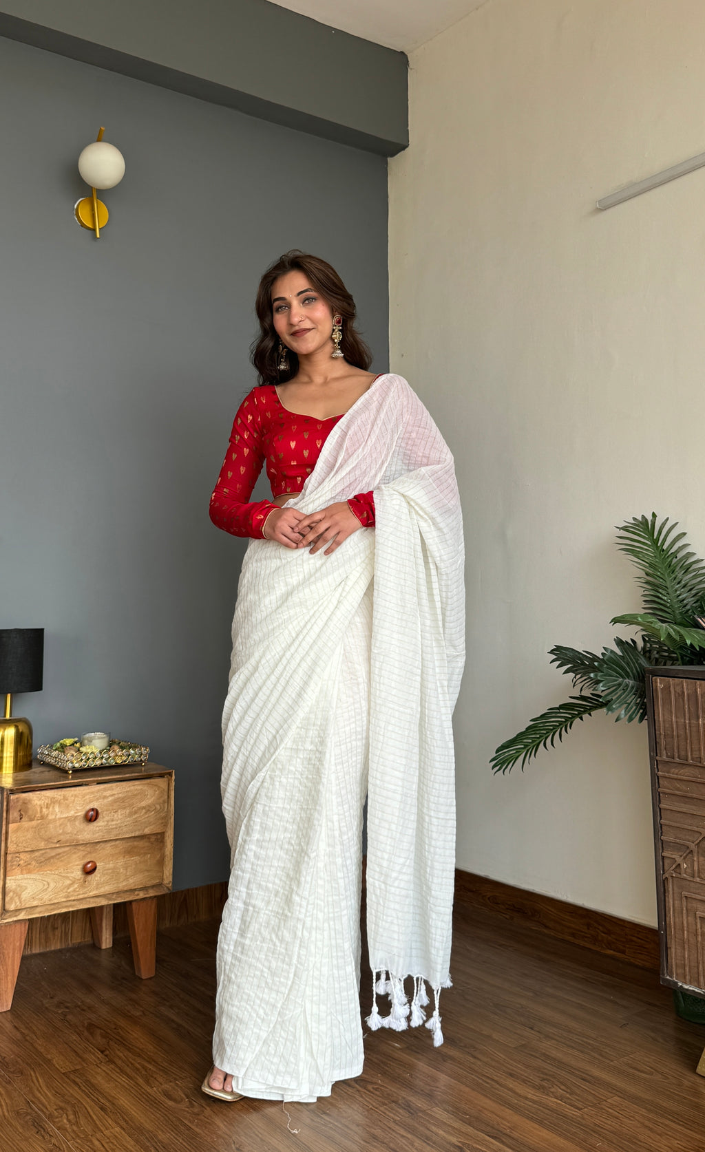 Aradhya Mulmul Saree