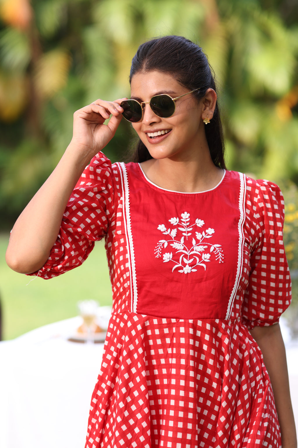 Sunday Gingham Dress