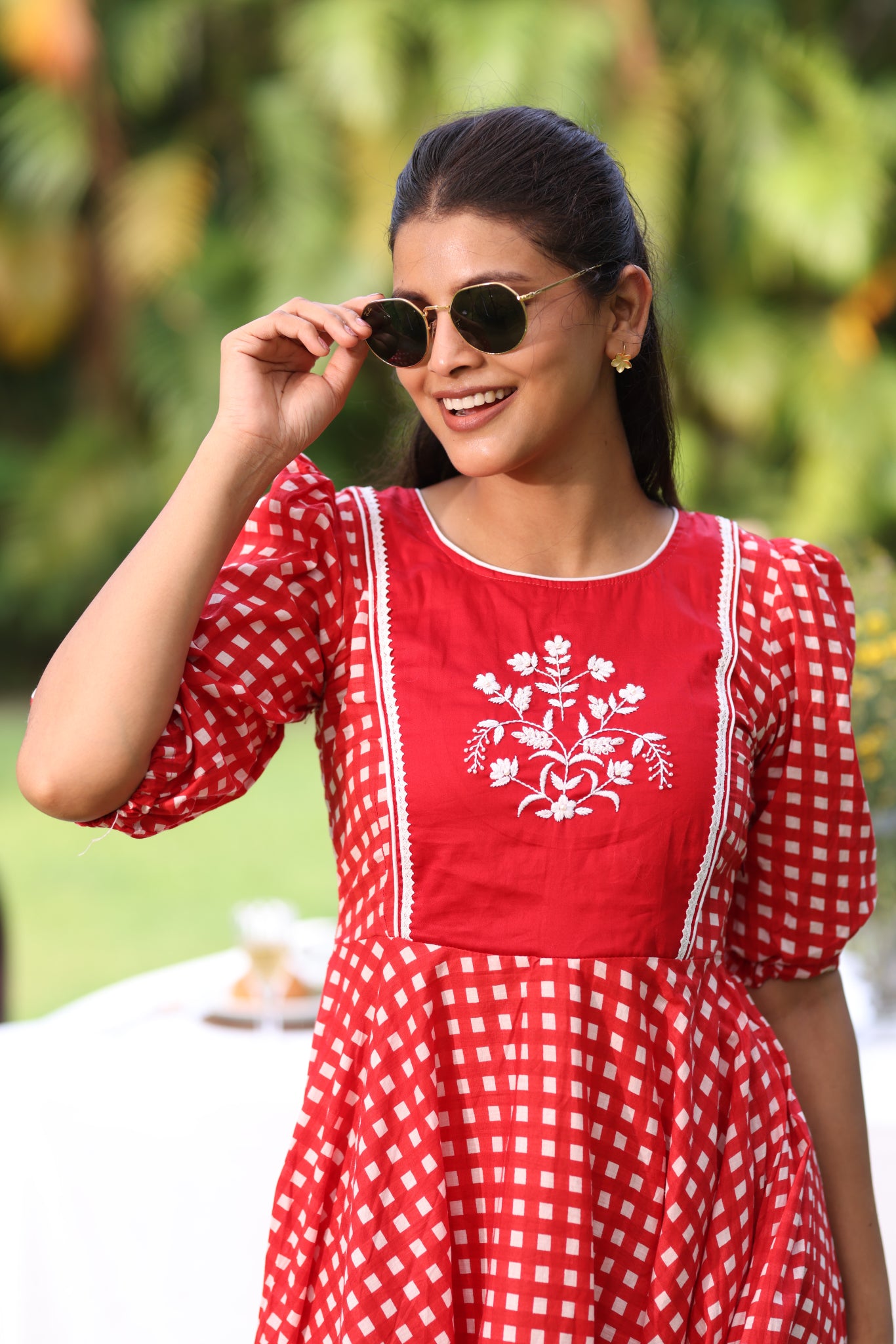 Sunday Gingham Dress