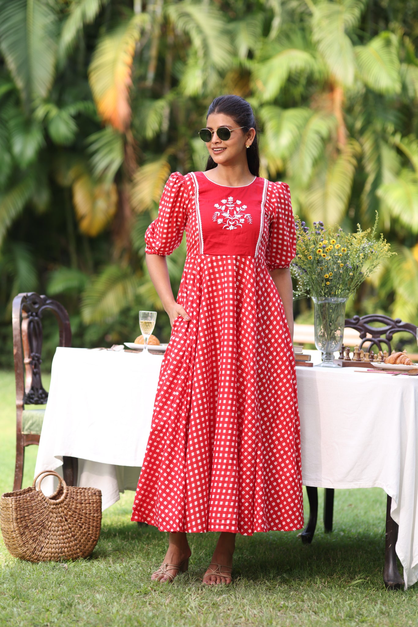 Sunday Gingham Dress