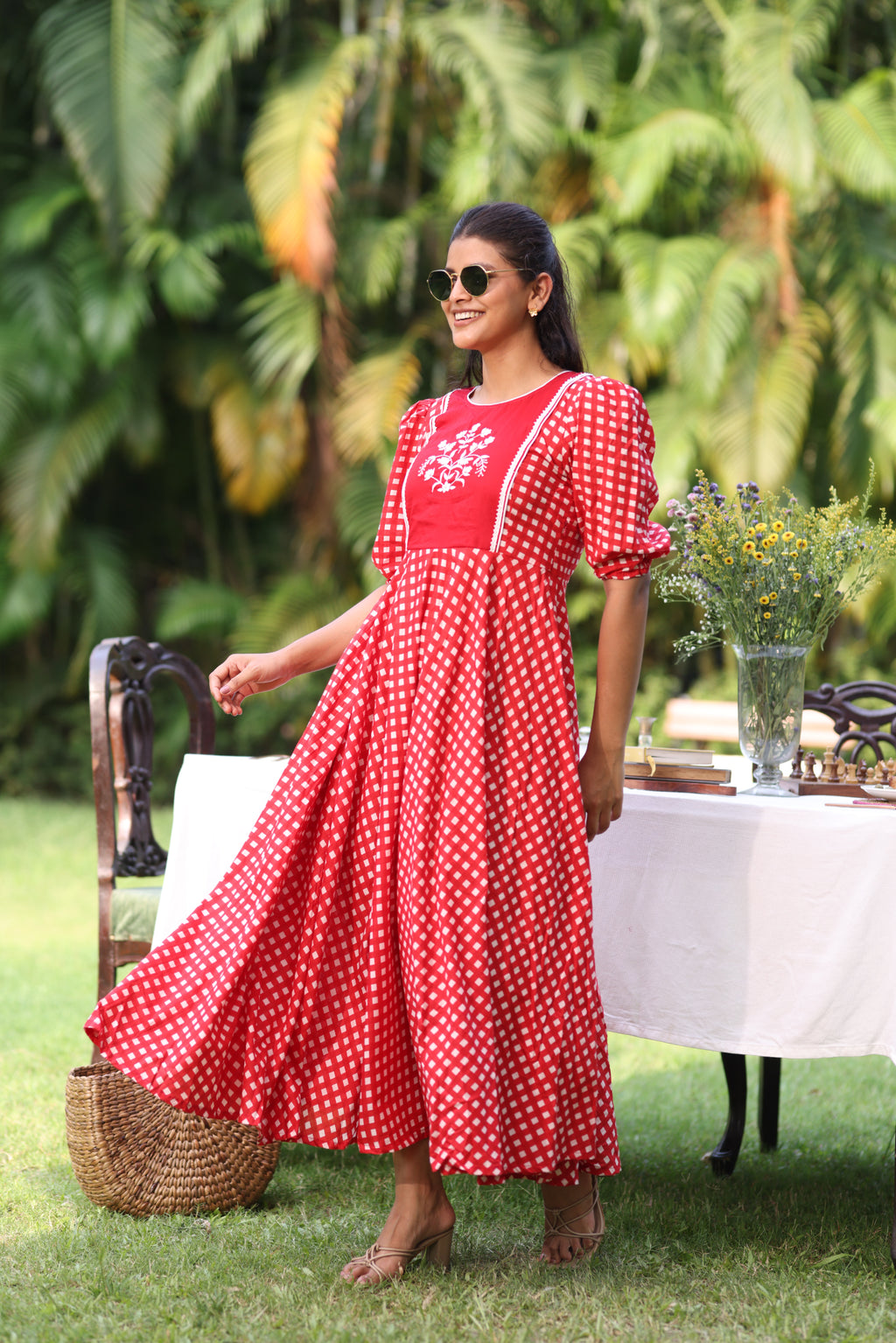 Sunday Gingham Dress