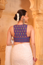 Bloom Check Racer Back Blouse