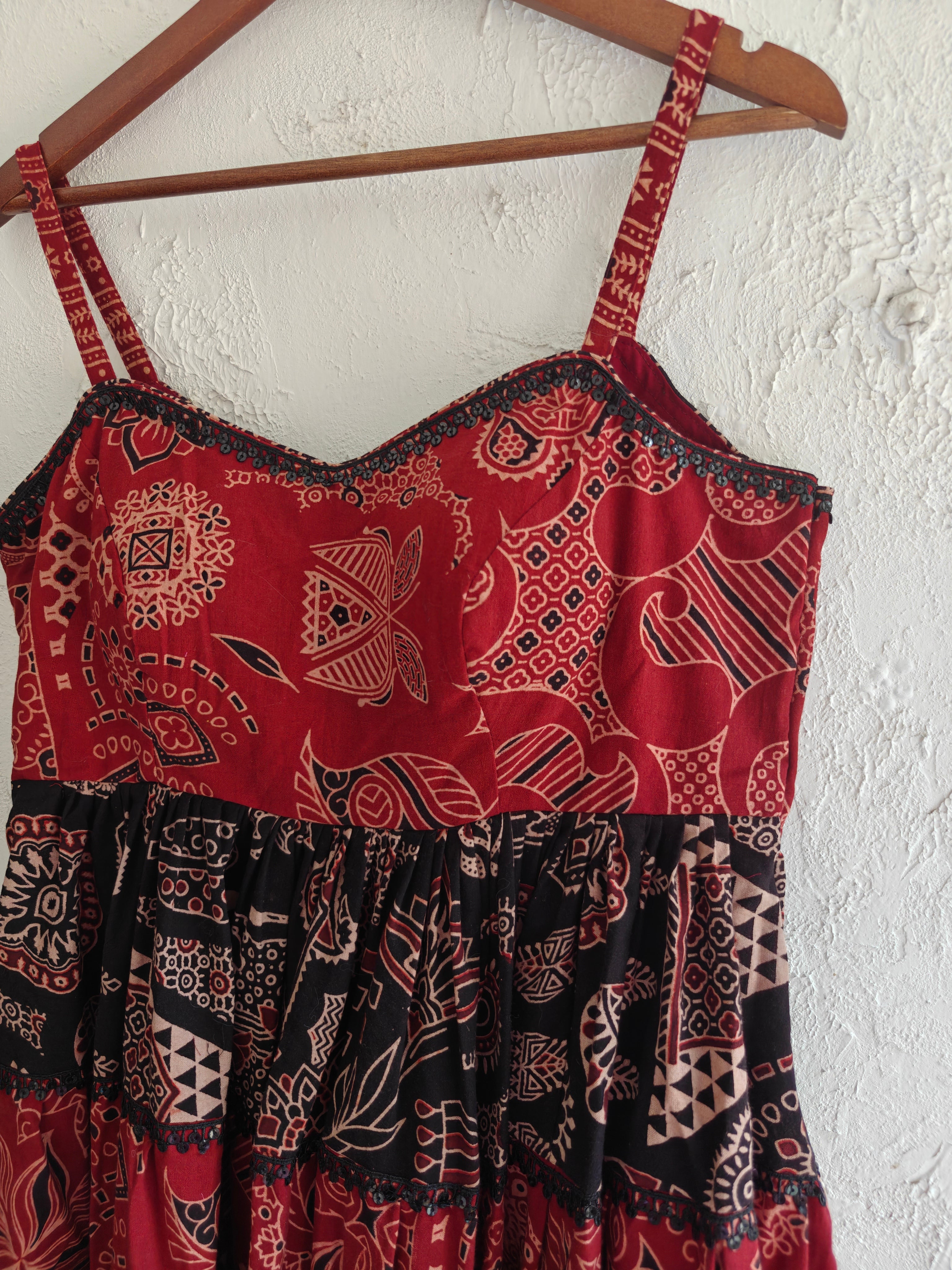 Laiba Ajrakh Maxidress