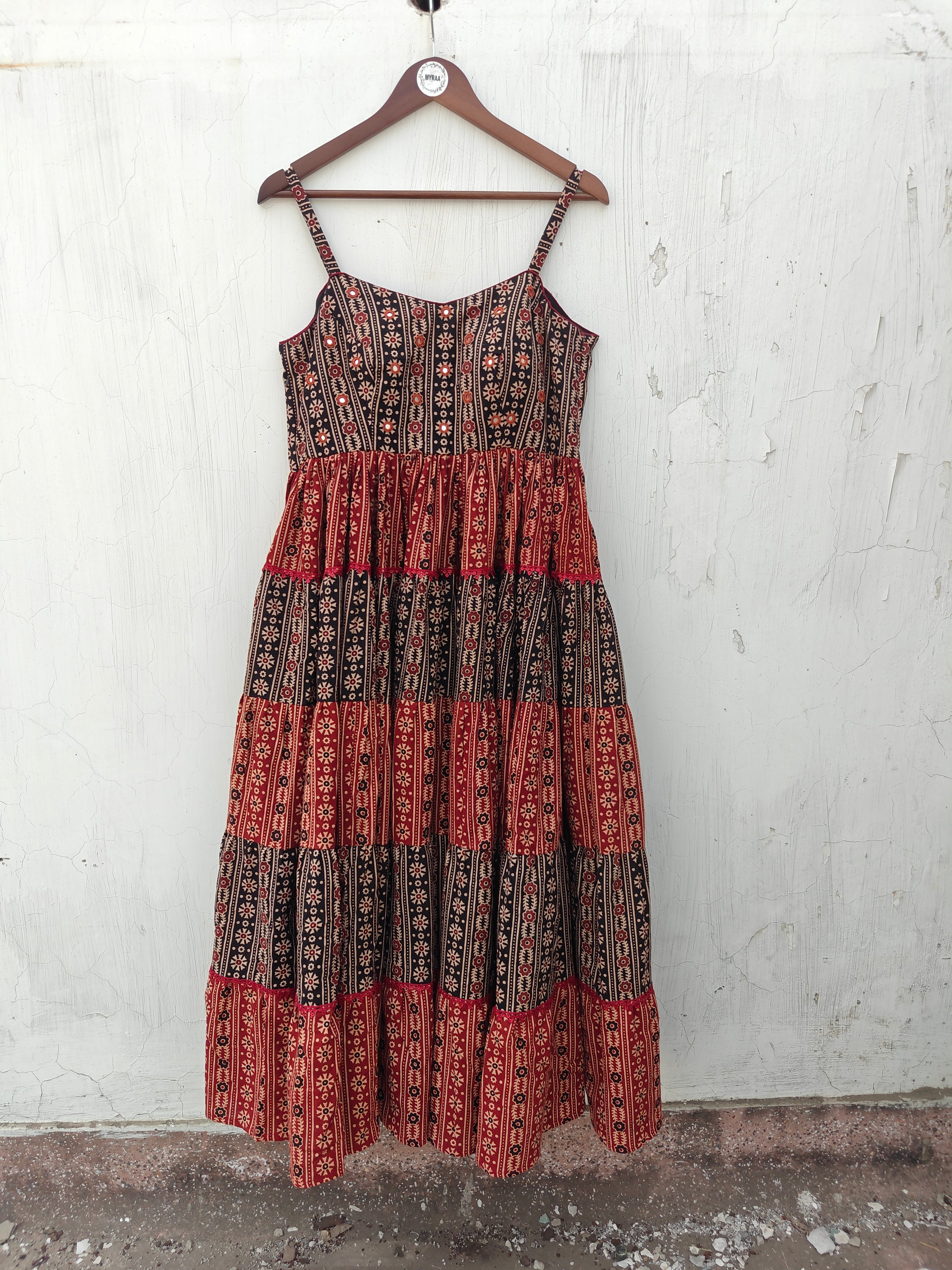 Hasna Ajrakh Maxidress