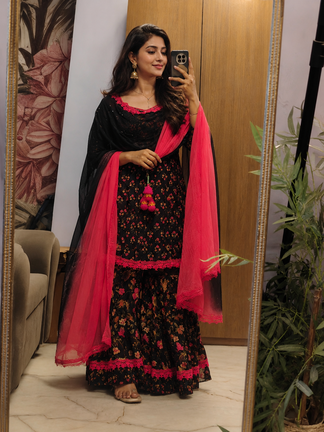 Raat ki Rani Sharara Set