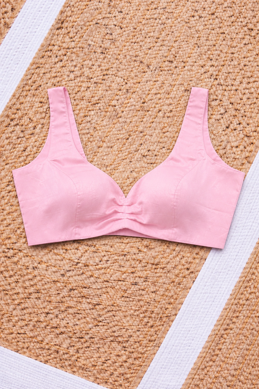 Contour Blouse - Pastle Pink
