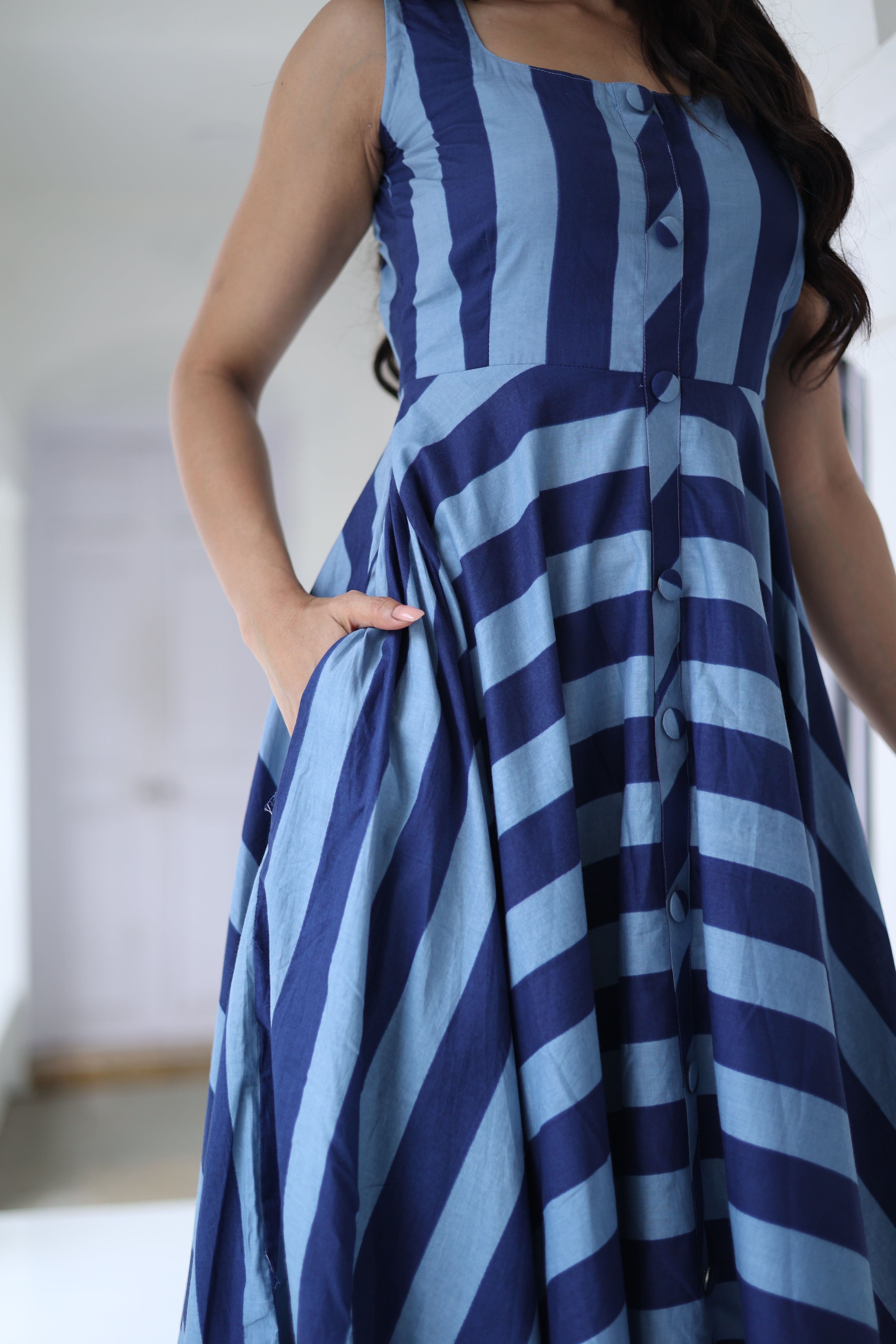 Seaside Striped Dress