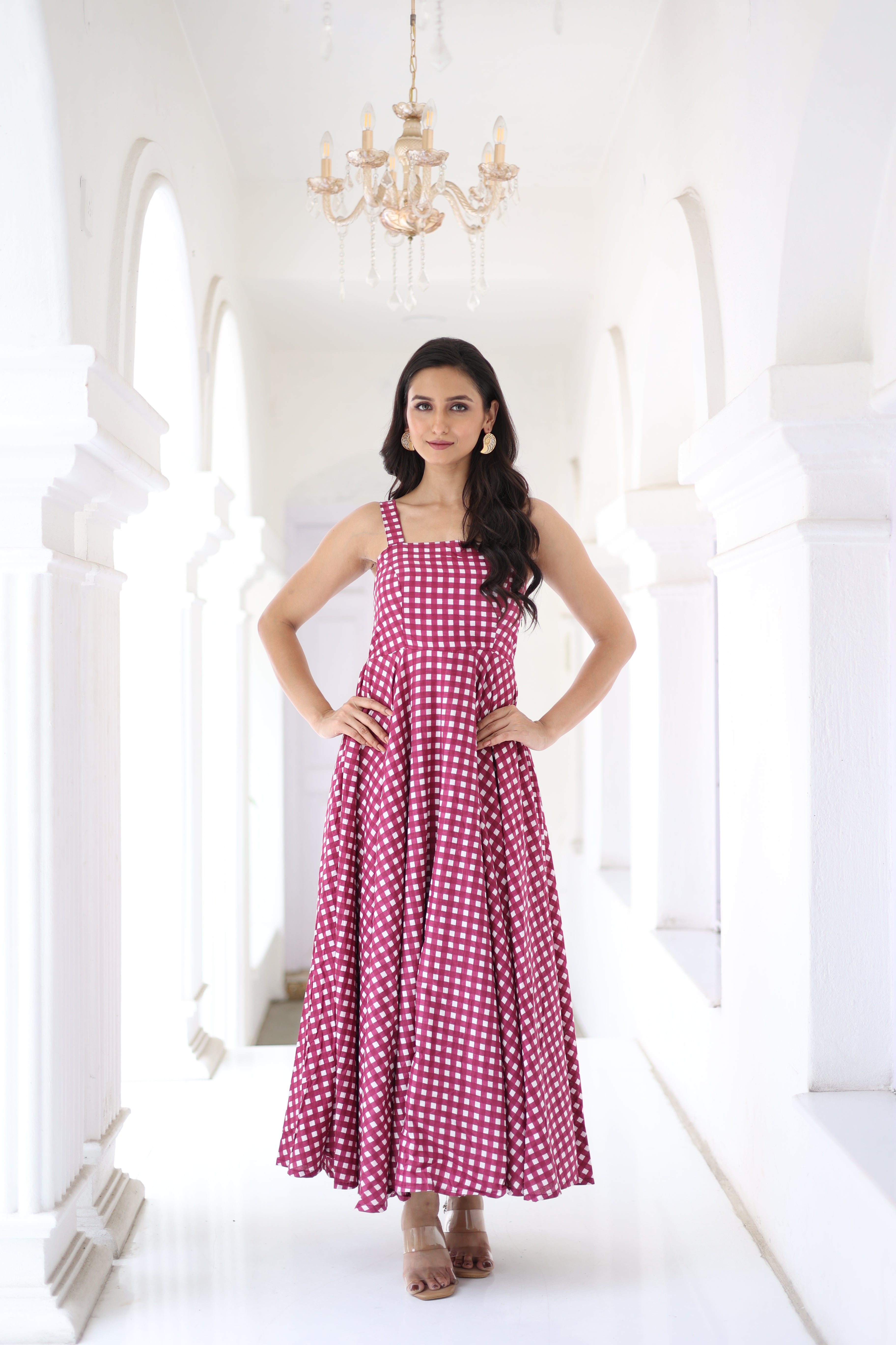 Willow Check Dress