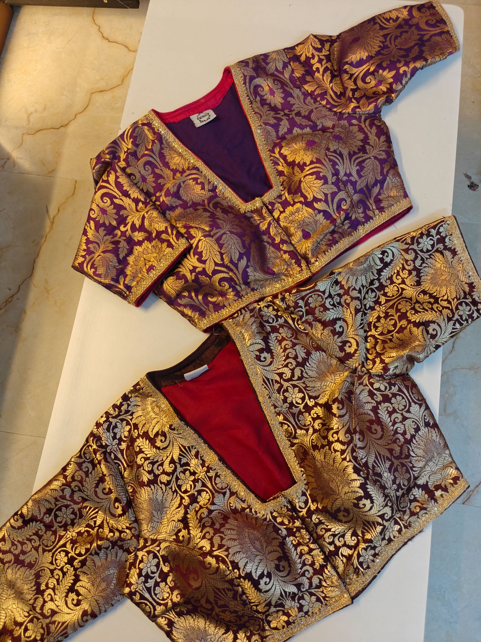 Mariya Blouse-Brown