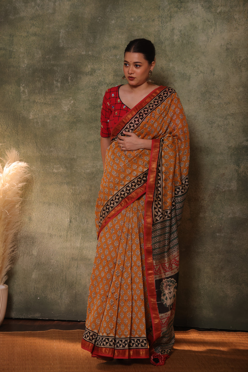 Sabika Maheshwari Cotton Silk Saree