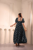 Teal Reverie Maxidress