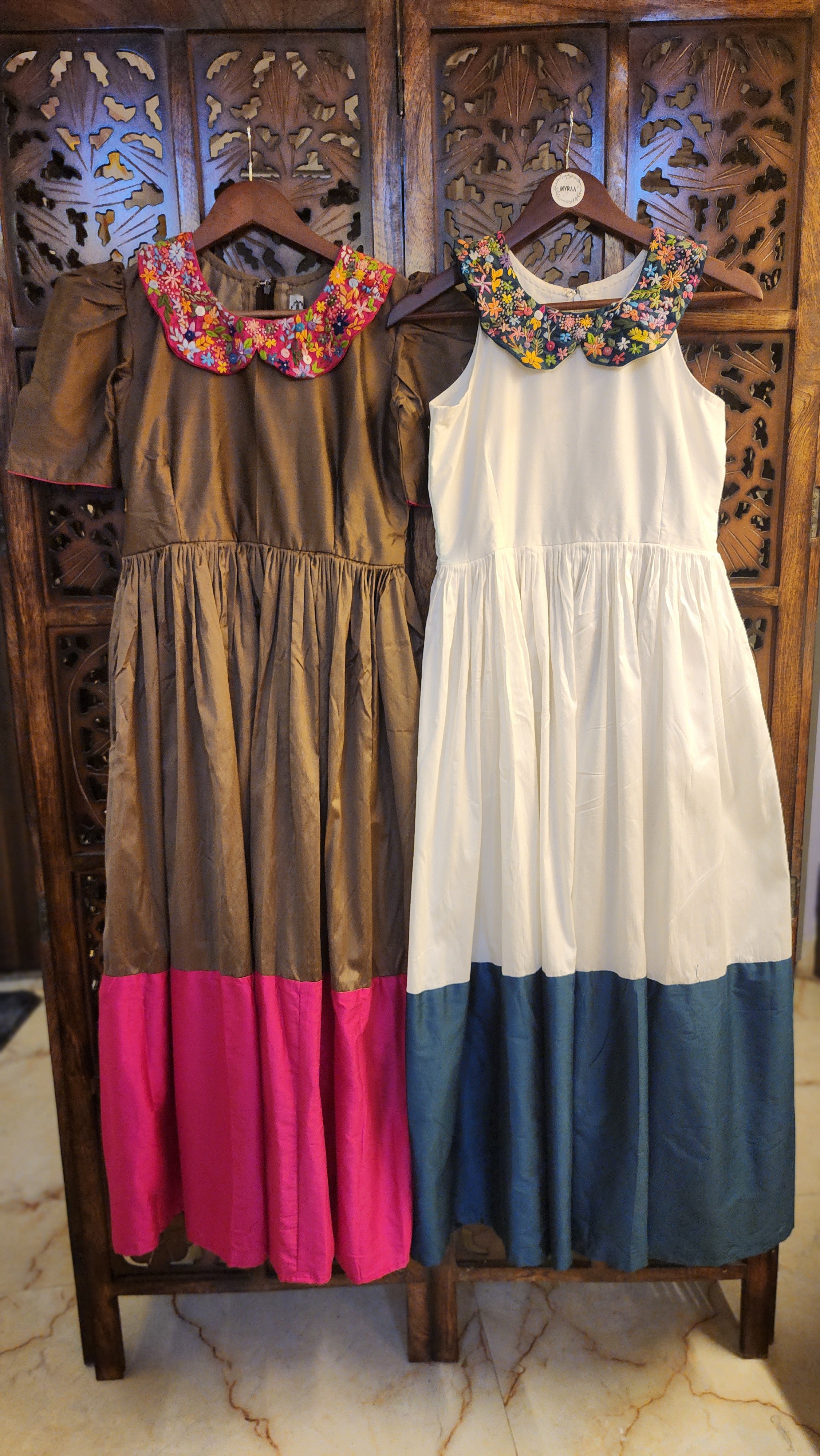 Elara Maxidress-Earthy Bronze