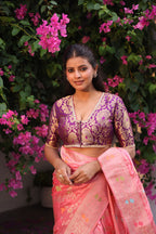 Mariya Blouse- Purple