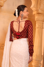 Aradhya Cotton Full Sleeve Blouse
