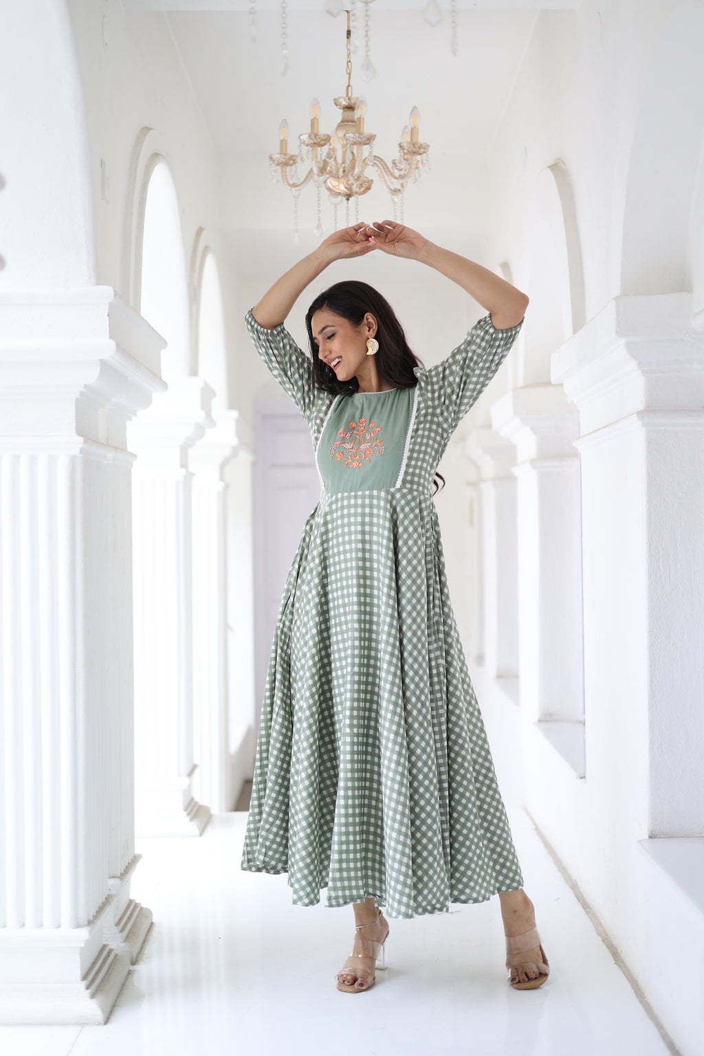 Friday Gingham Dress