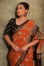 Roshi Maheshwari Cotton Silk Saree