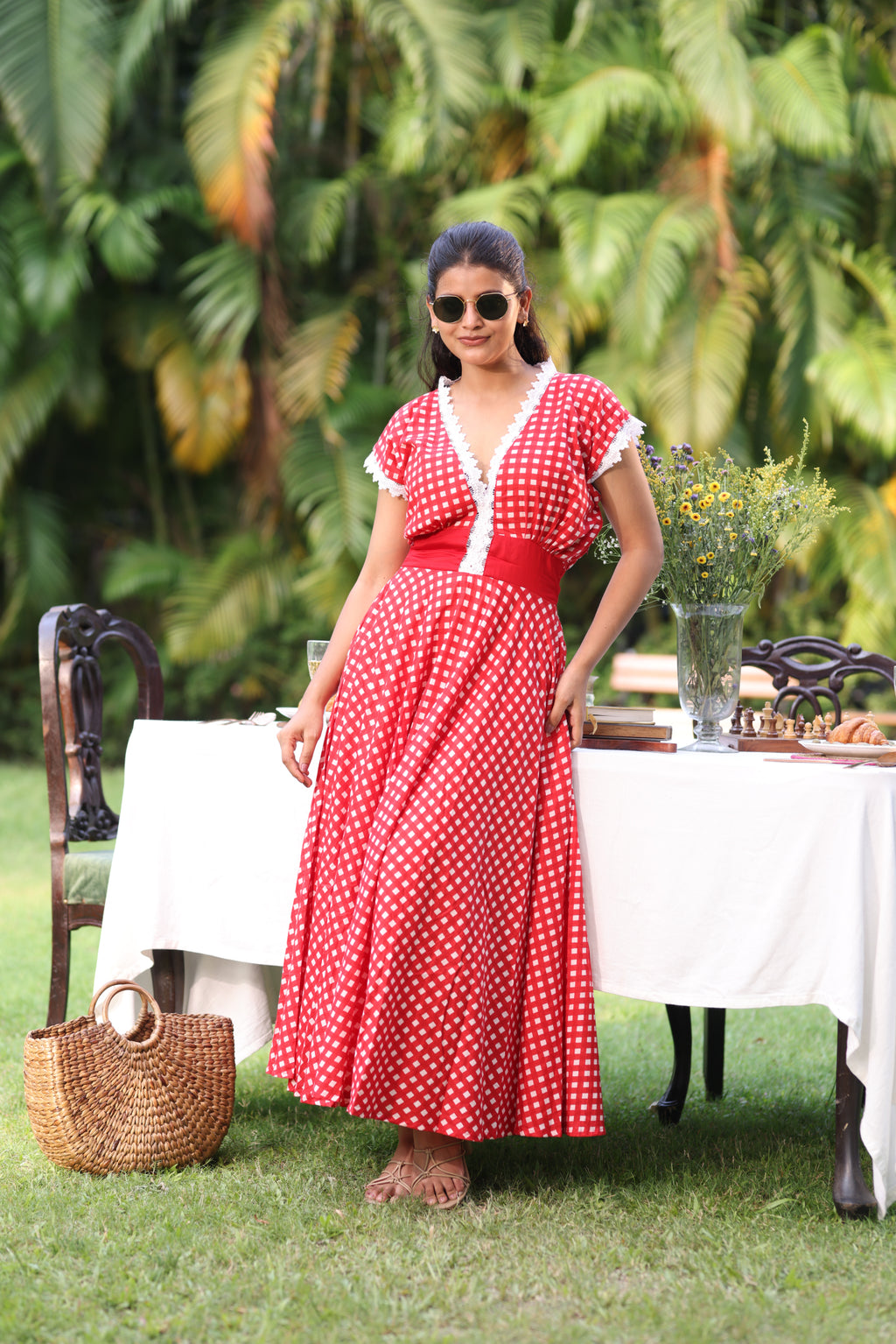 Picnic Belle Gingham Dress
