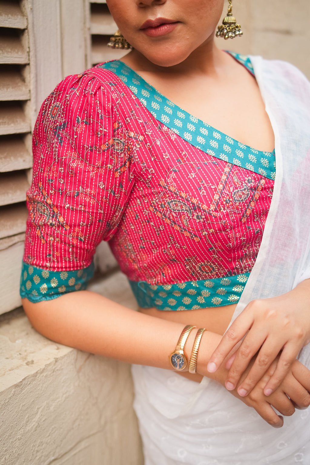 Bold Ember Blouse