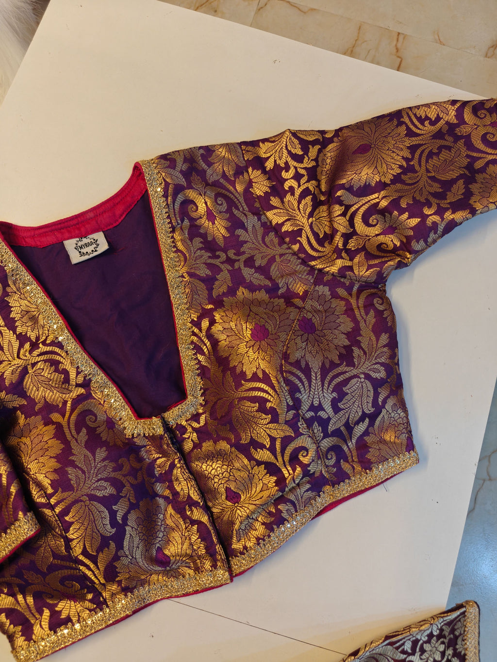 Mariya Blouse- Purple