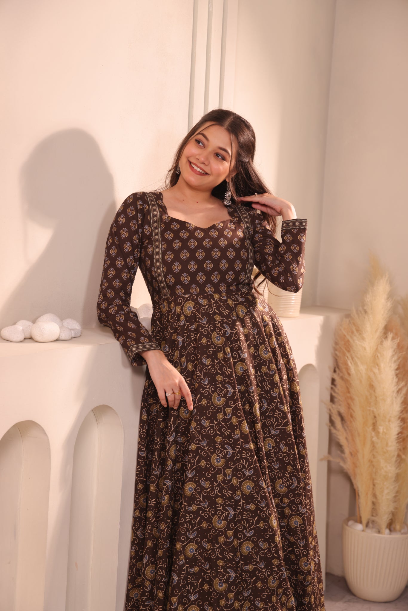 Cocoa Dusk Maxidress
