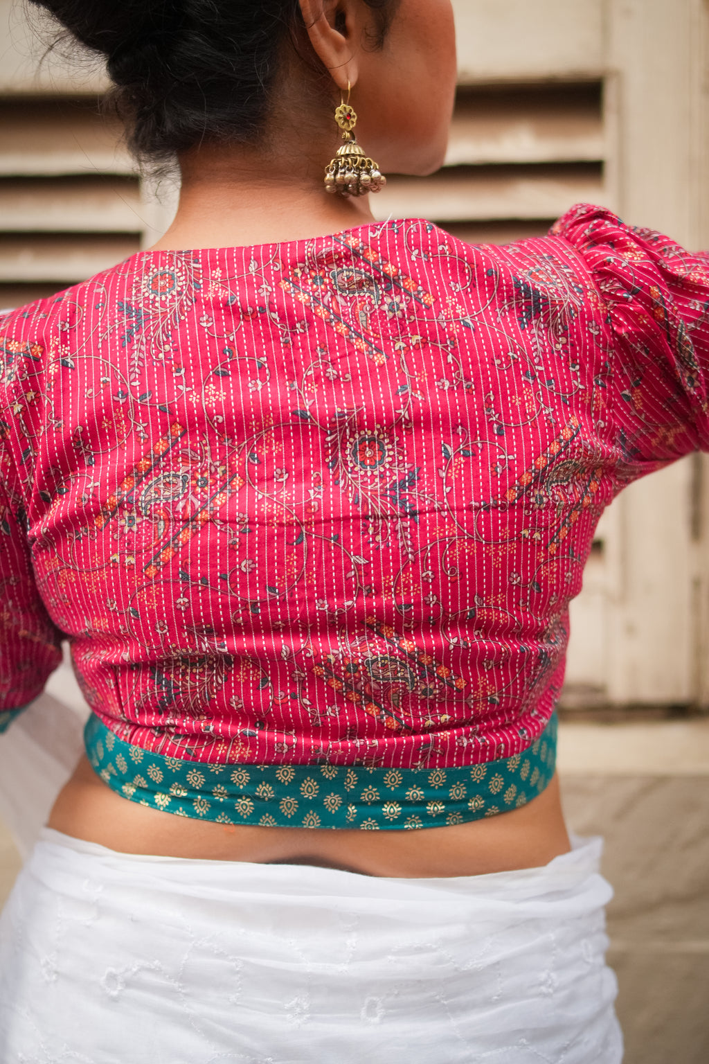 Bold Ember Blouse