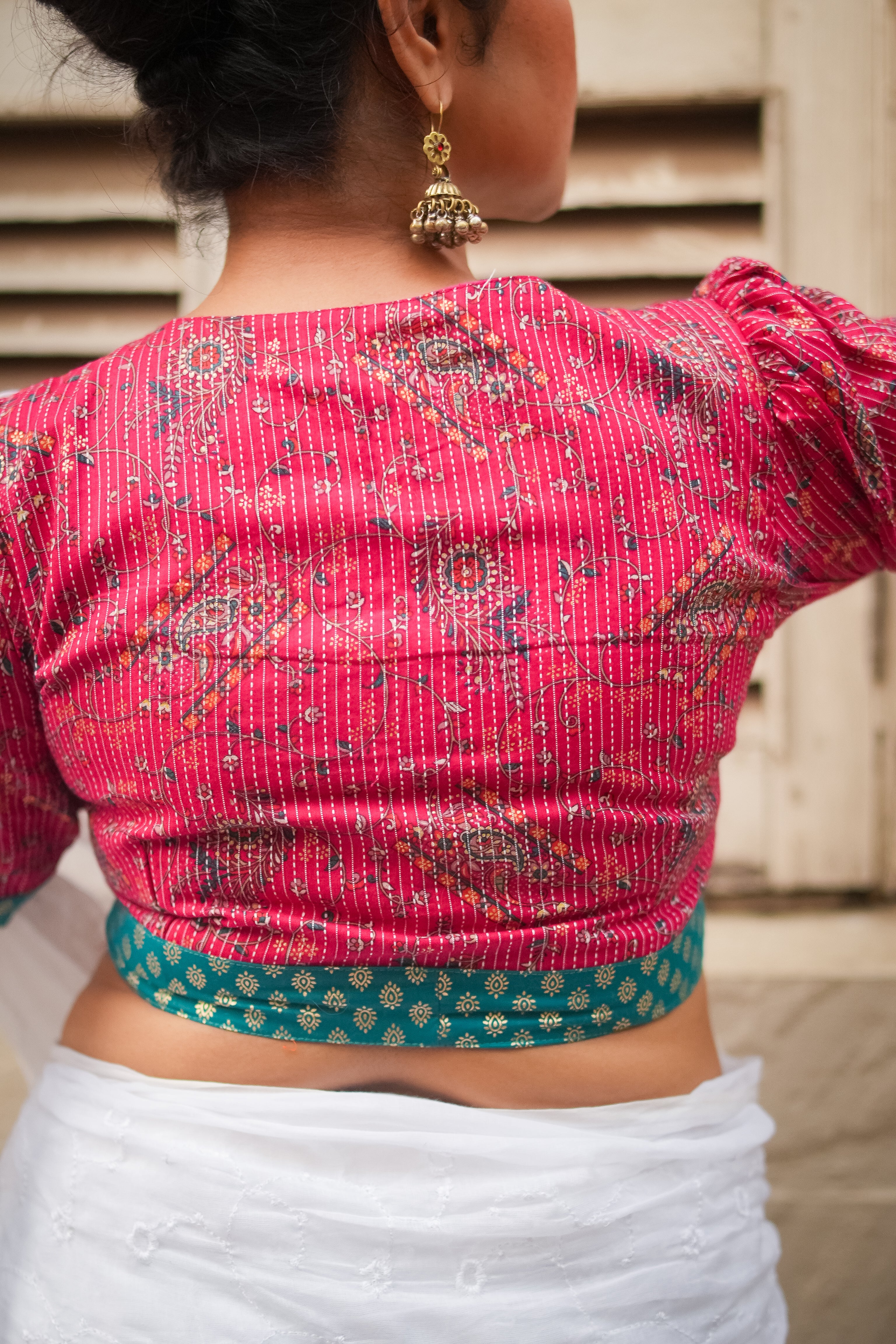 Bold Ember Blouse