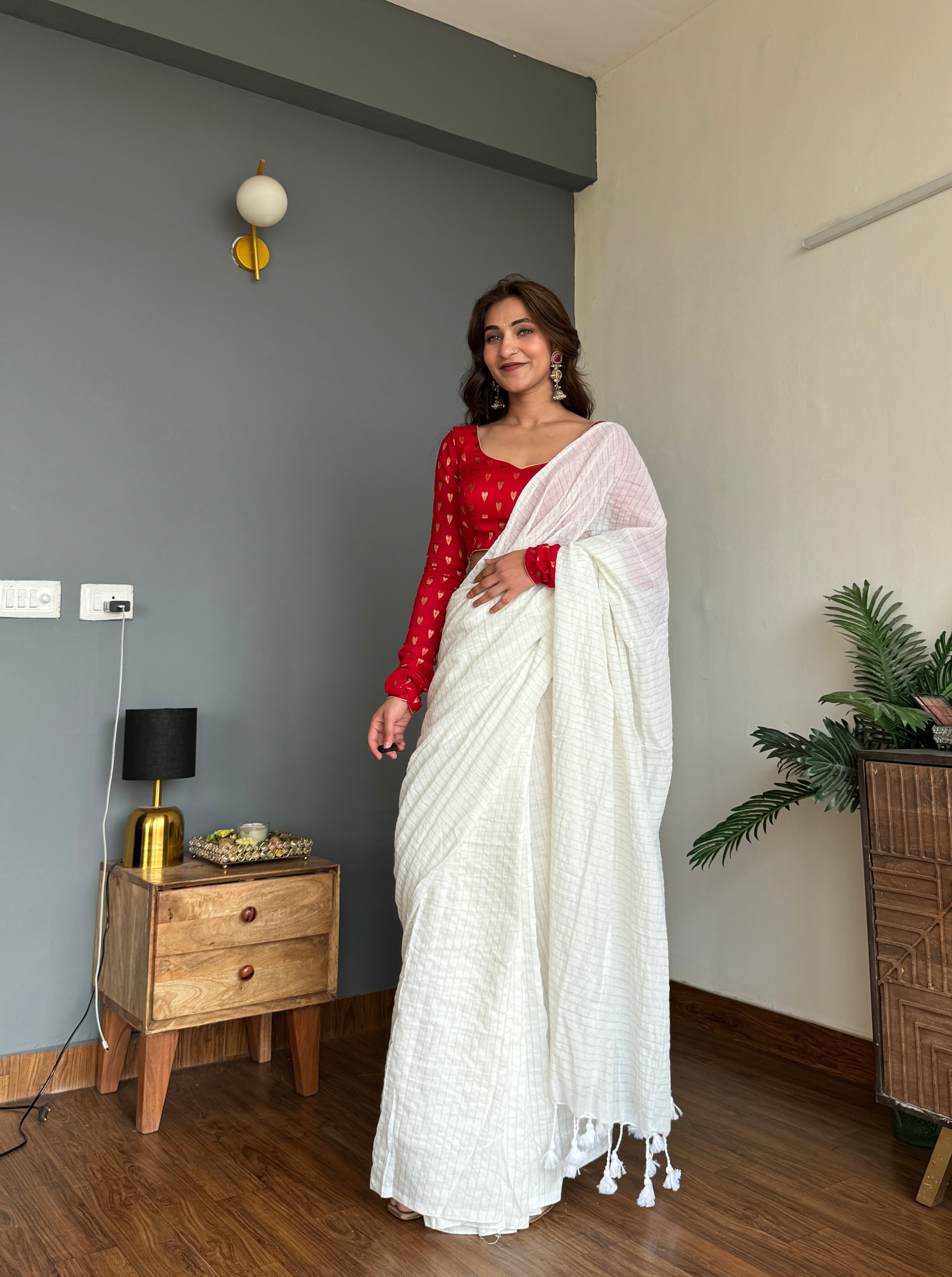 Aradhya Mulmul Saree