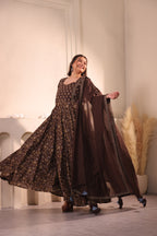 Cocoa Dusk Dupatta
