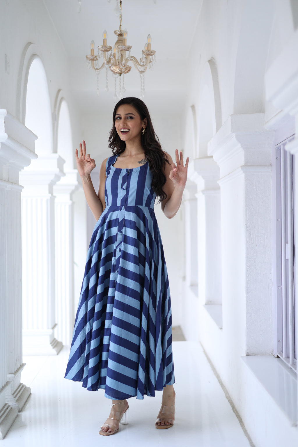 Seaside Striped Dress