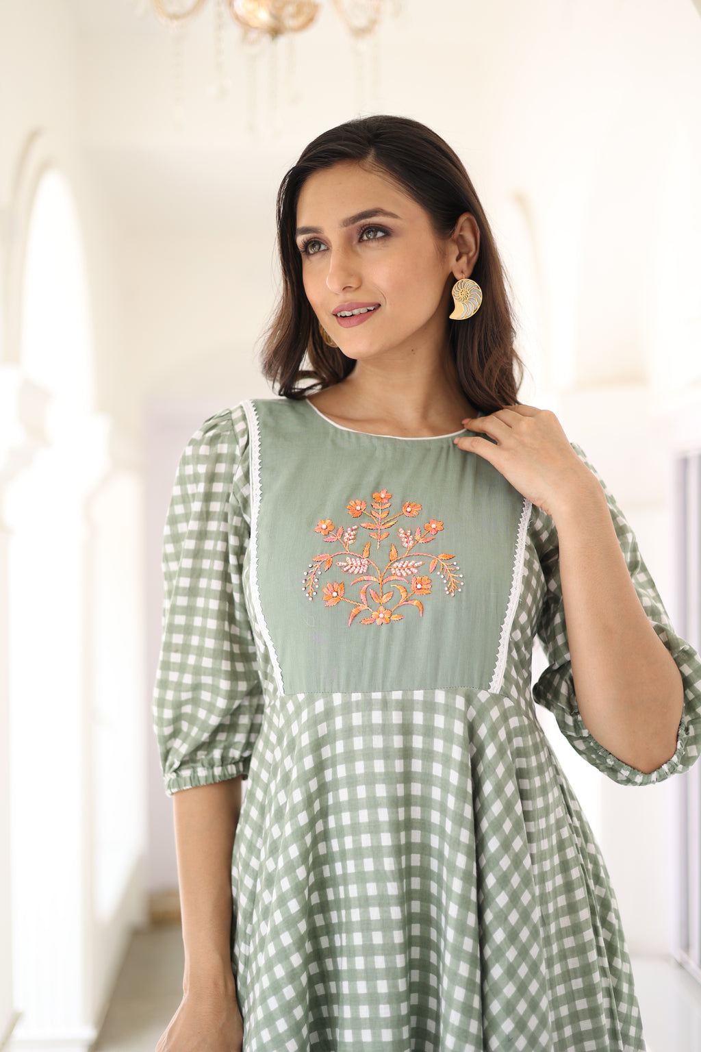 Friday Gingham Dress