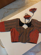 Salimar Patchwork Ajrakh Blouse