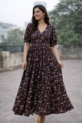 Mehru Ajrakh  Maxidress