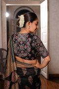 Rabeya Patchwork Ajrakh Blouse