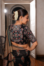 Rabeya Patchwork Ajrakh Blouse