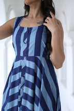 Seaside Striped Dress