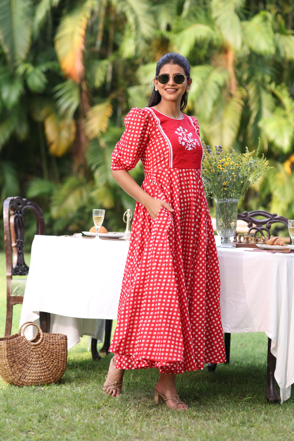 Sunday Gingham Dress