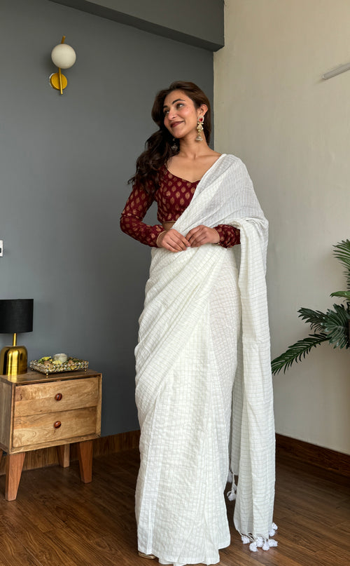 Aradhya Mulmul Saree