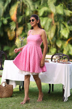 Strawberry Fields Gingham Dress