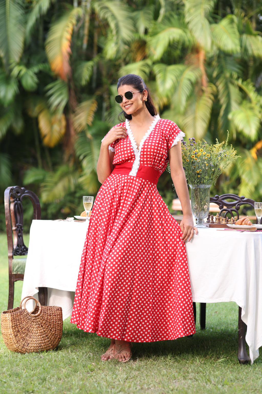 Picnic Belle Gingham Dress