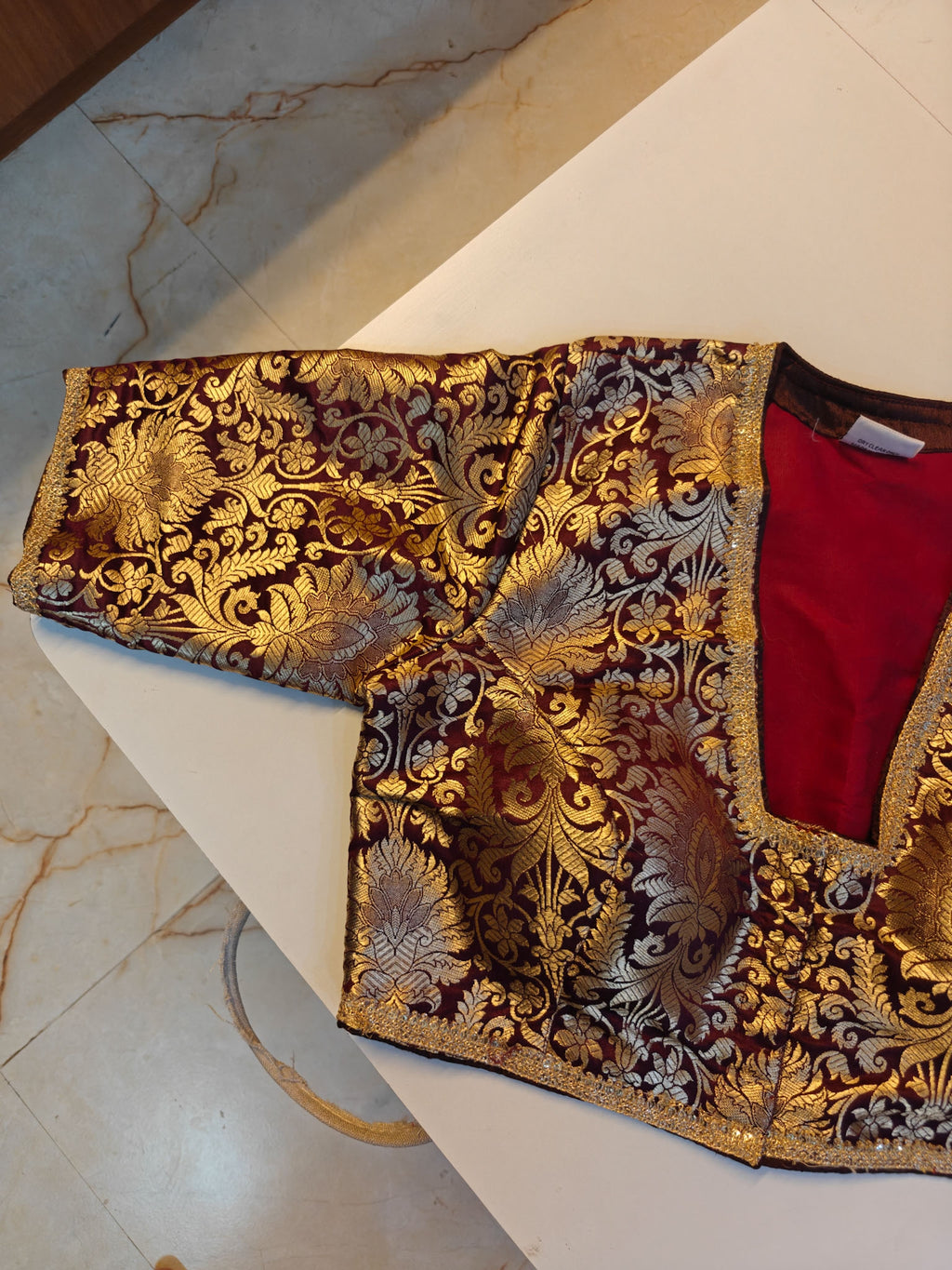 Mariya Blouse-Brown