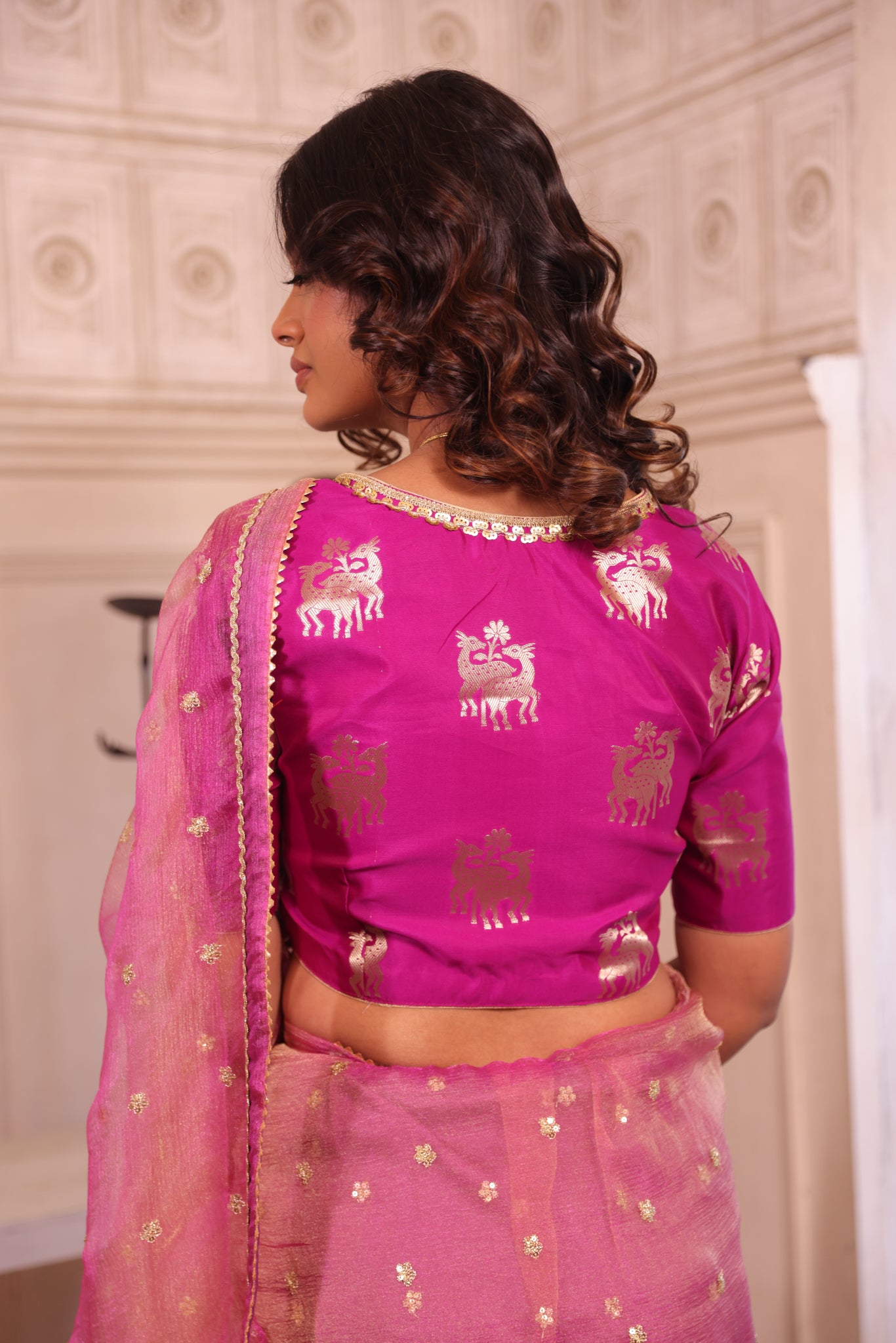 Mehruz Brocade Blouse